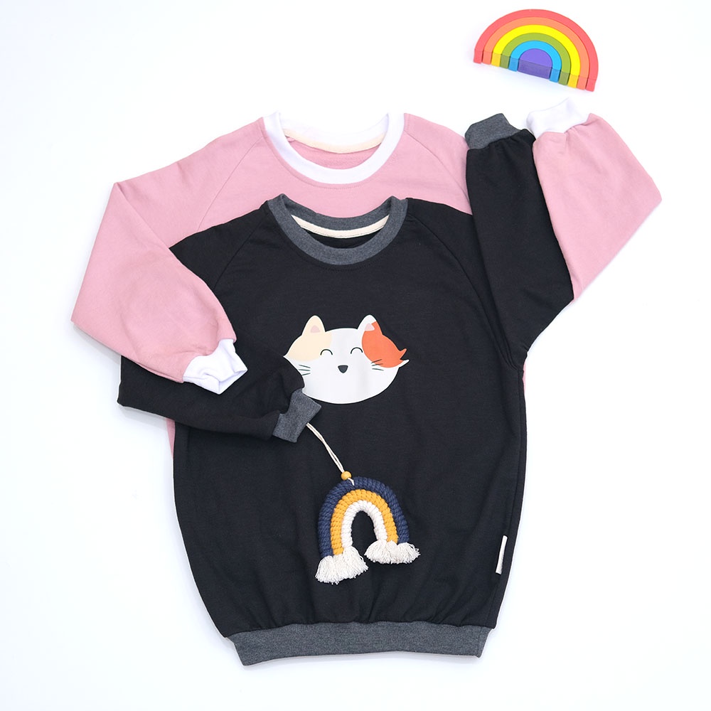 SWEATER ANAK OVERSIZE PUER'S NELL SWEATER (CREWNECK ANAK)