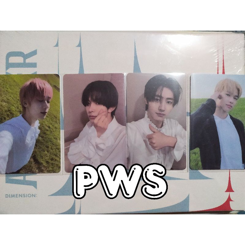 PC LUCKY DRAW ENHYPEN DIMENSION ANSWER M2U, PWS, SW