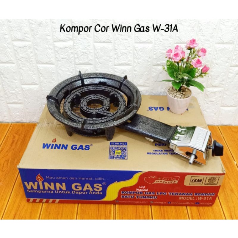 Kompor Gas Win Gas 31A Kompor Cor Komersial Kompor Gas Tekanan Rendah Kompor Gas Komersil 1 Tungku