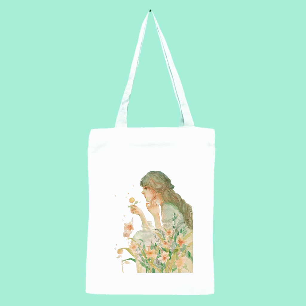 PART 5 GIRLS / GADIS New totebag aesthetic printing (resleting) drill premium (500) || kiiyoomii ||