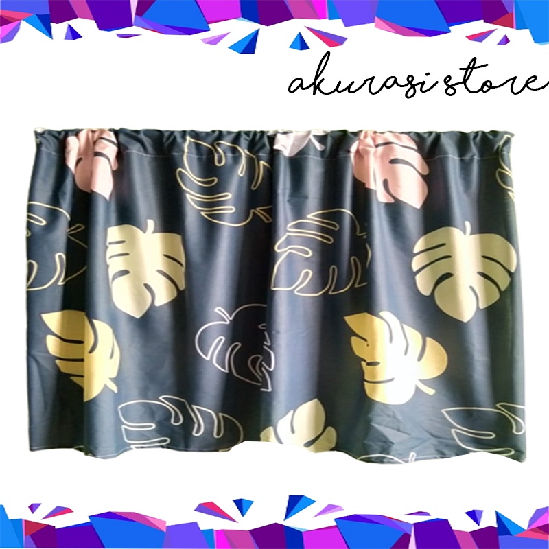 Gorden Kolong Dapur Hordeng Bawah Meja Kompor