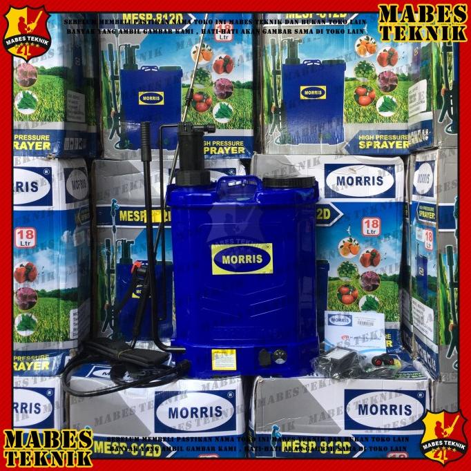 SPRAYER MORRIS ELEKTRIK + MANUAL 18 LITER / ALAT SEMPROT HAMA 2 IN 1 termurah