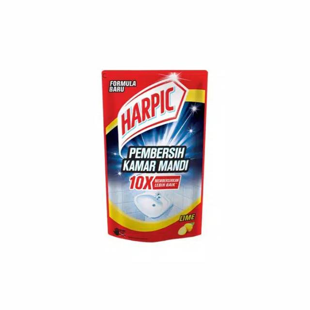 Harpic pembersih kamar mandi lime refill 400ml