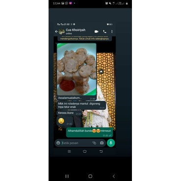 camilan rolade ikan khas tuban