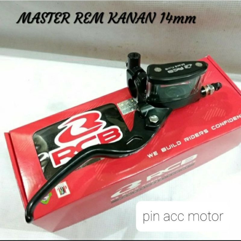 Master rem RCB set kiri/Kanan Oval 14mm Original RCB nmax old nmax new2020 pcx150 pcx160new