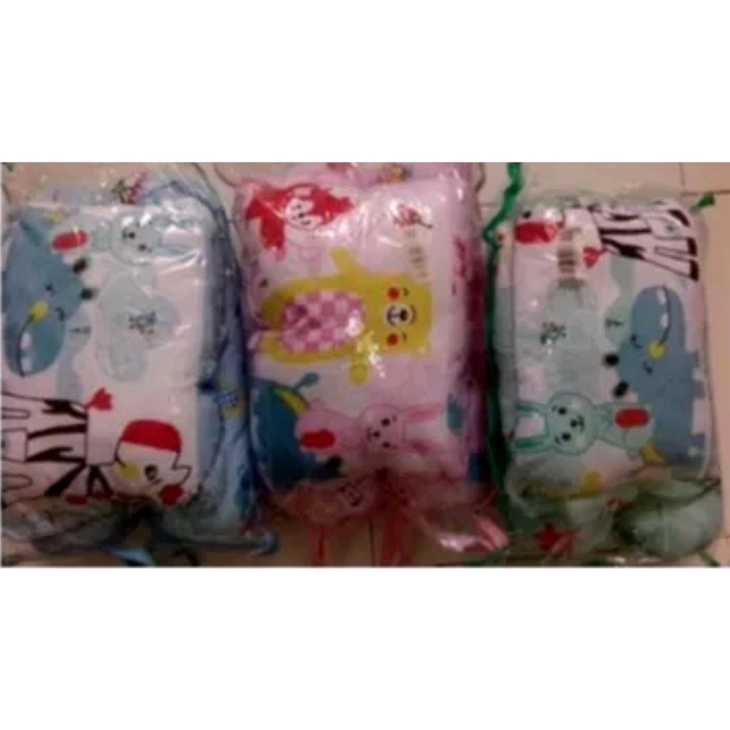 Bantal + Guling Set Halus dan Lembut : isi 2 Guling 1 Bantal Sablon + Bonus Tas.