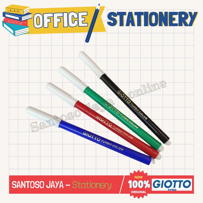 

Spidol GIOTTO Turbo Color Kecil ECER - GIOTTO Marker Satuan