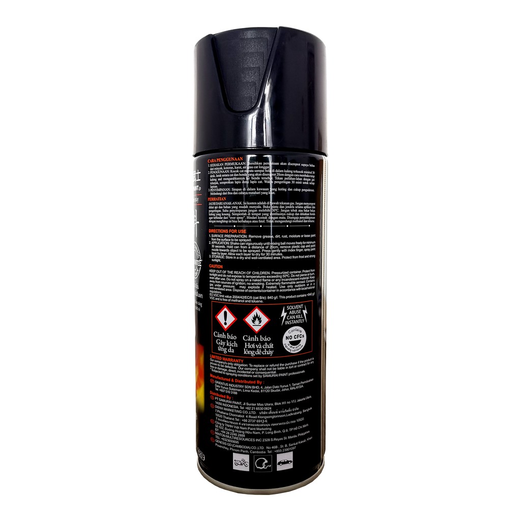 Samurai Paint Tropicana 165 Hijau 400 ml - Cat Semprot