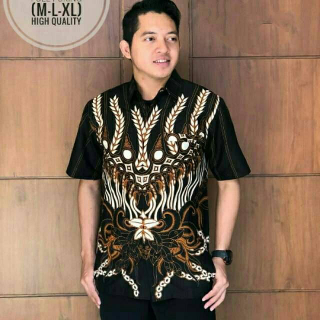 Baju Batik Pria Gus Azmi Syubbanul Muslimin Batik Katun Halus Hadroh Azzahir Hilwa Ala Santri Modern