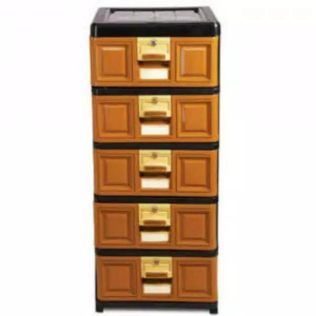 LEMARI PLASTIK LEMARI 5 SUSUN RAK 5 SUSUN LEMARI PAKAIAN PLASTIK LOKER CABINET RAK MULTIFUNGSI