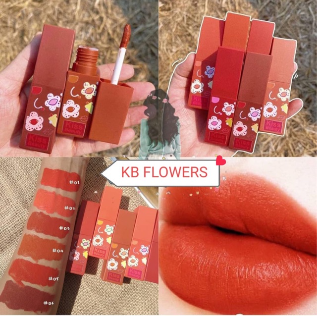 [ ECER ] KISSBEAUTY FLOWER LIPCREAM