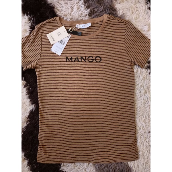 NEW  KAOS WANITA LENGAN PENDEK BRAND MANGO ORIGINAL / KAOS MANGO CEWEK