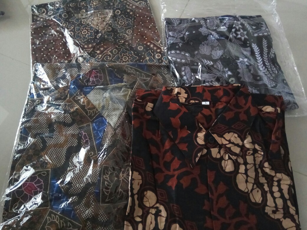 Couple Baju Batik Anak Pria Dan Wanita Usia 1-13 Tahun Modern Termurah