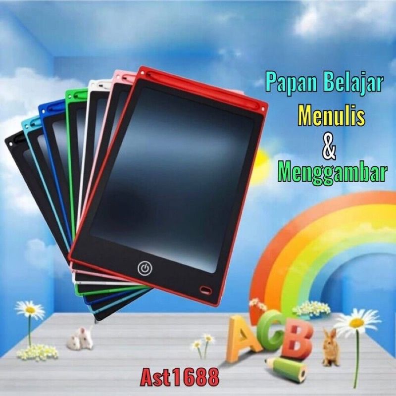 LCD wraiting tablet /papan tulis anak model pen