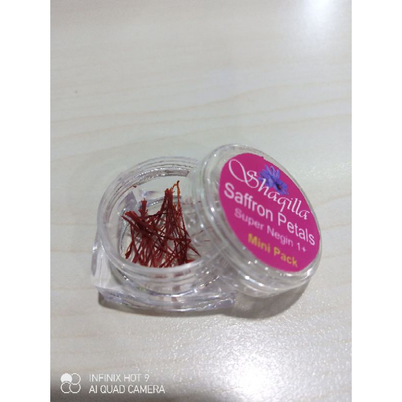 

Shaqilla Saffron Super Negin Grade 1+ Minipacks