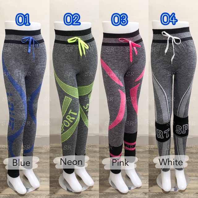 Legging Senam Misty Sport Import Celana Olahraga Wanita Melar Jumbo