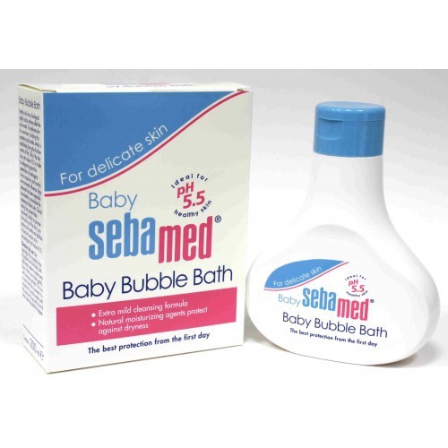 Sebamed baby Perawatan Kulit Bayi Sensitif  bubble bath sabun mandi bayi untuk kulit sensitif