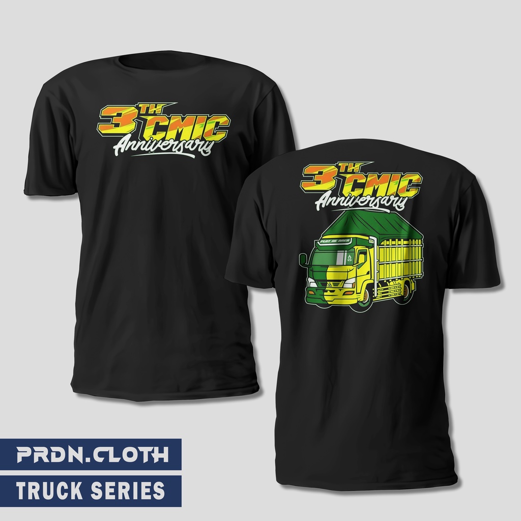 T-SHIRT KAOS TRUCK CMIC 3 ANIVERSARY/070