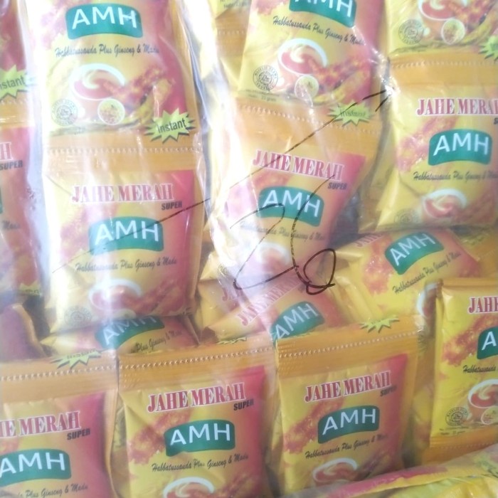 

JAHE MERAH AMH 1 Bal / 20 Renteng - JAHE MERAH INSTAN AMH (BERKUALITAS)