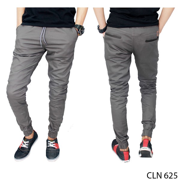  Celana  Xellano Gabardin  CelanaPria Slimfit Panjang Formal 