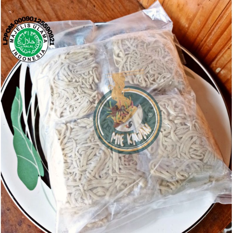 

Mie Kawan Mie Ayam Mentah Frozen Halal