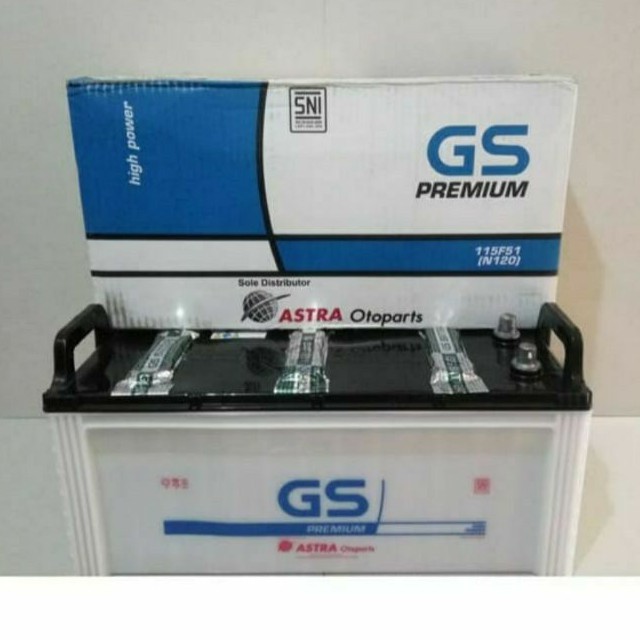 Aki N120 GS Astra premium 12volt 120amper Original GS Astra 120 amper