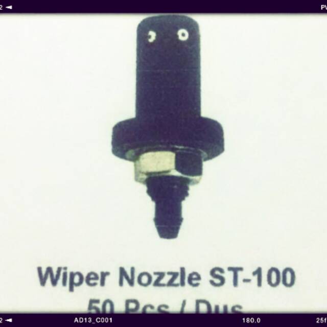 Wiper Nozzle/ Washer Nozle/ Nozel.semprotan air Suzuki Carry/ ST100