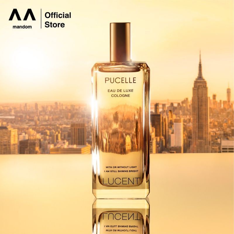 Pucelle Parfum EDL Eau De Luxe Cologne 100ml (Botol kaca)LUCENT