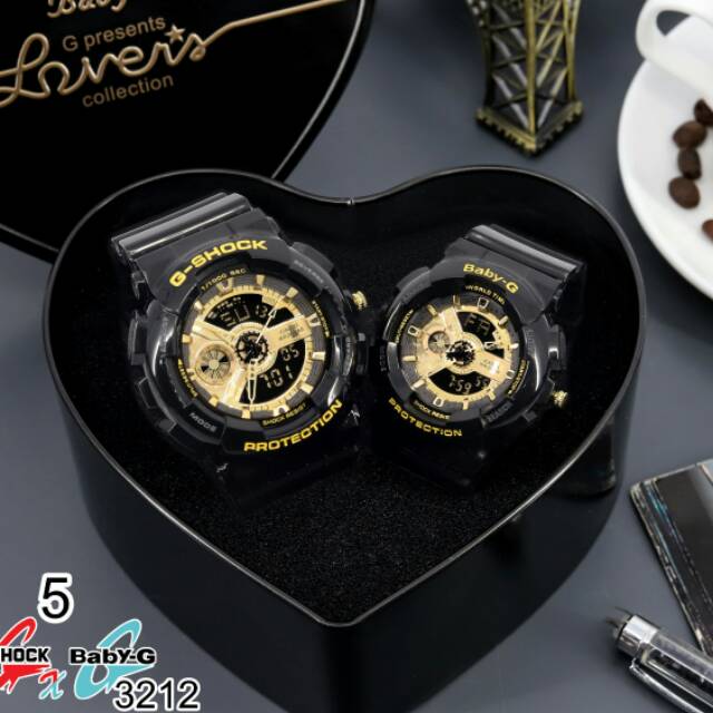 G Shock Couple Original Brand Jam Tangan Impor Murah Jam Pasangan Anti Air Water Resistant