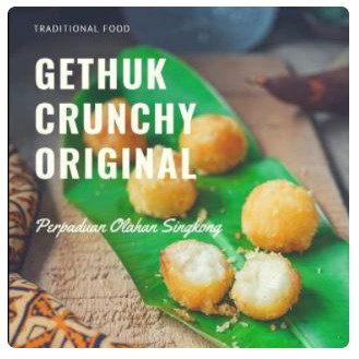 Gethuk Goreng Frozen Food - Getuk Crunchy - Original dan Rasa lainnya