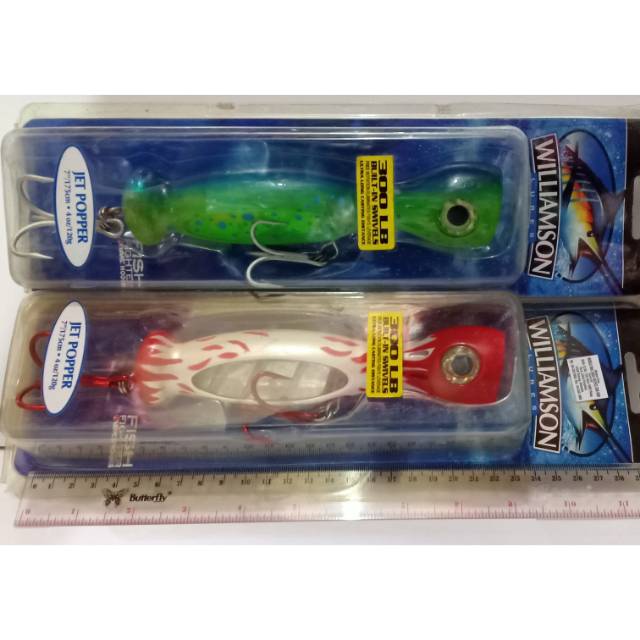 WILLIAMSON JET POPPER 175CM / 7" / 4oz / 120GRAM 300LB HARD LURE