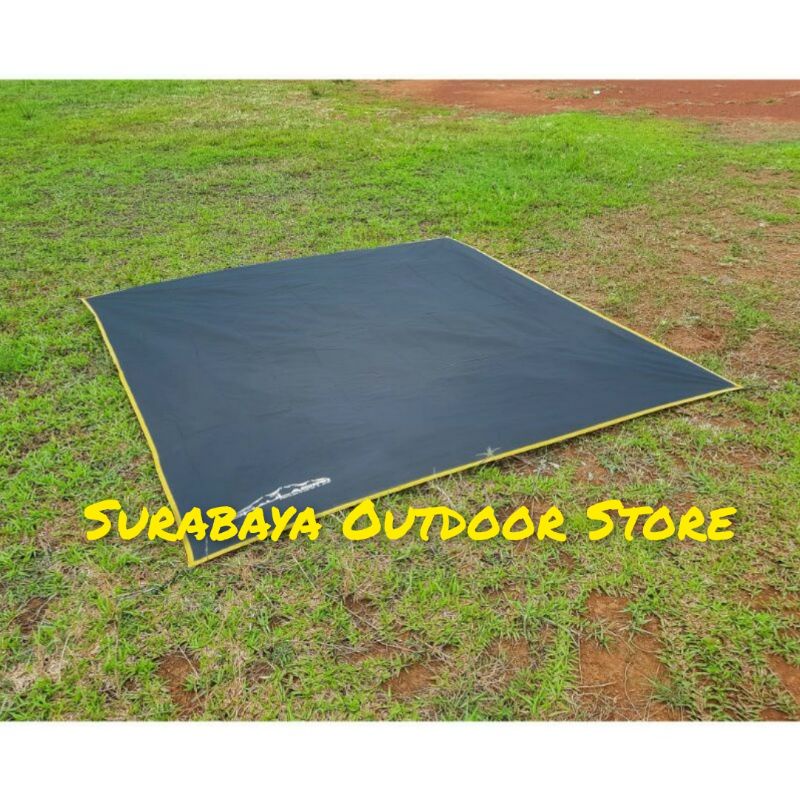 Footprint Waterproof Size 200x150cm alas tenda / ALAS TENDA GREAT OUTDOOR 2 orang ultralight / FOOTP