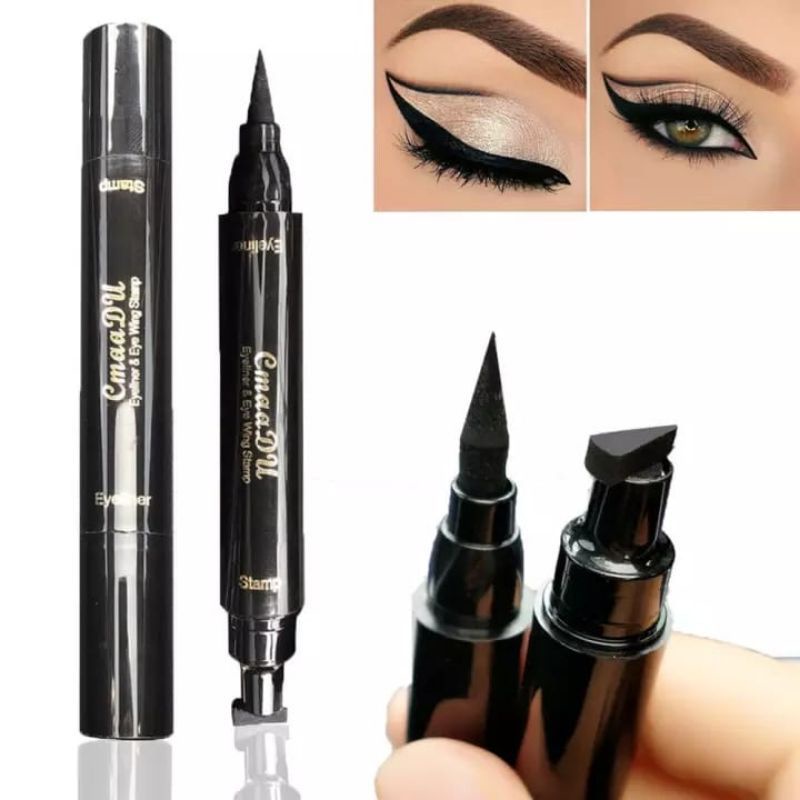 [BISA COD][ORIGINAL] EYELINER STAMP 2 IN 1 CMAADU