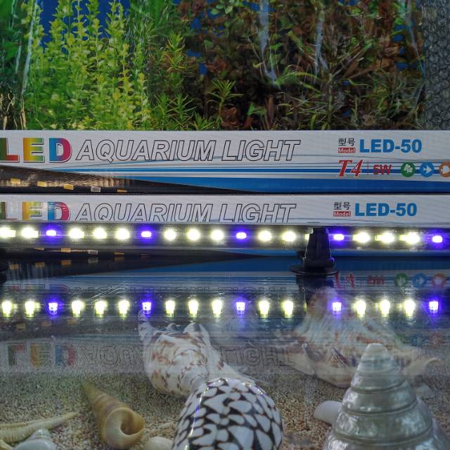 Yamano LED Aquarium Light T4-50  5 Watt 2 warna