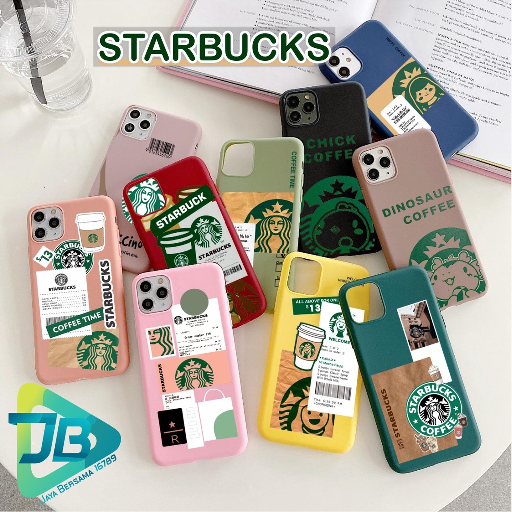 SOFTCASE KOPI ST4RBUCKS OPPO VIVO XIAOMI SAMSUNG REALME IPHONE ALL TYPE JB4850