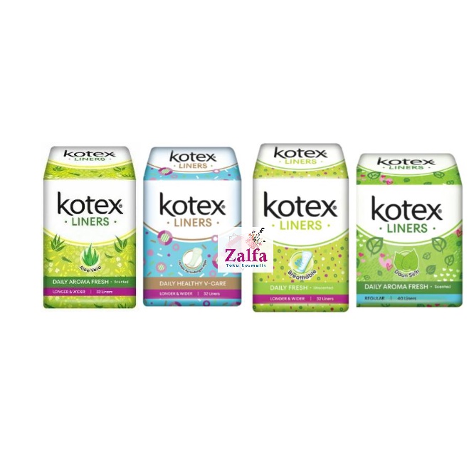 Kotex Panty Liners Longer Wider