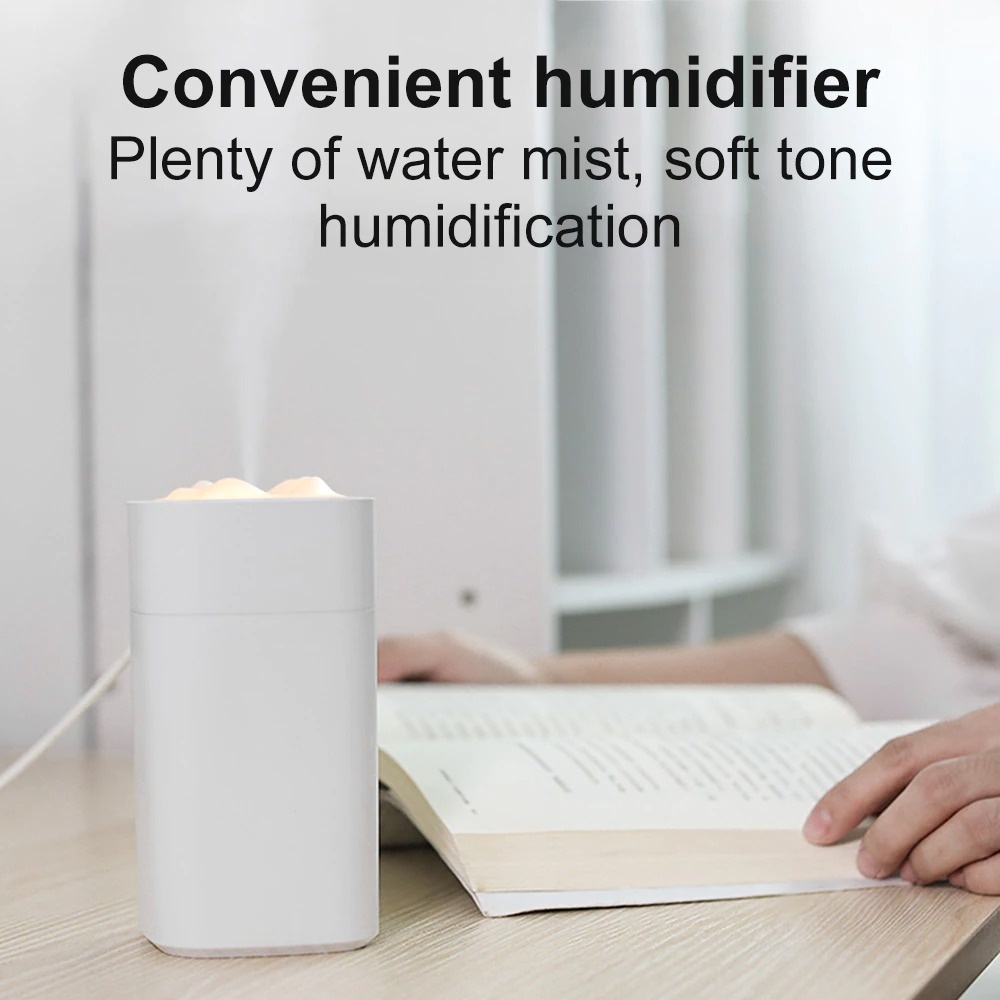 AIR HUMIDIFIER ULTRASONIC AROMATHERAPHY OIL DIFFUSER LISM S1 350ML