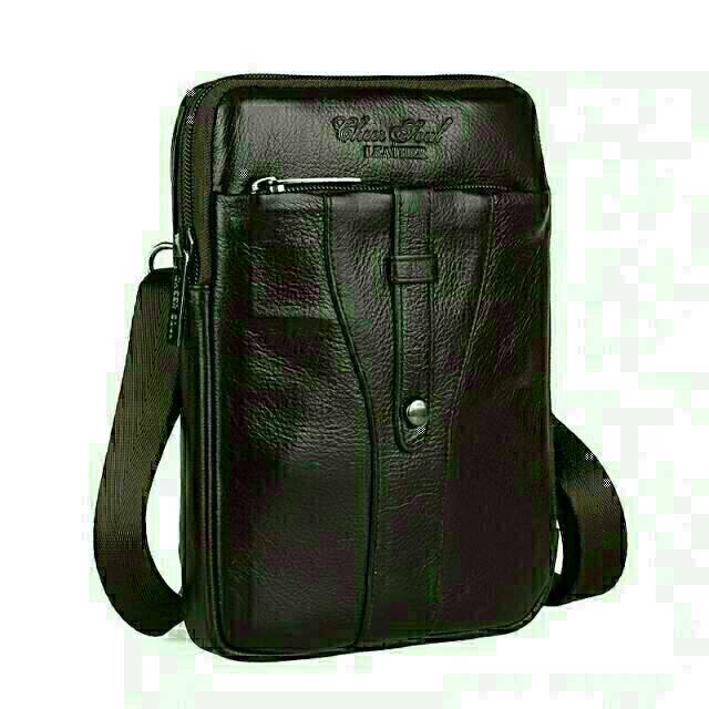 Tas Selempang Kulit Pria Tas Kulit Tas Hp Slingbag Kulit Asli 5346 Tas hp kulit asli pria bisa disel