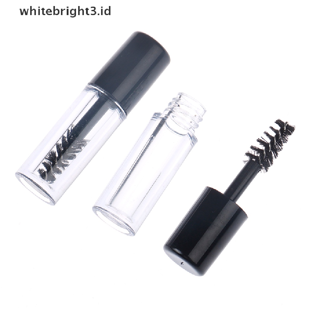 (whitebright3.id) Botol Maskara Kosong 0.8ml Dengan Brush Aplikator