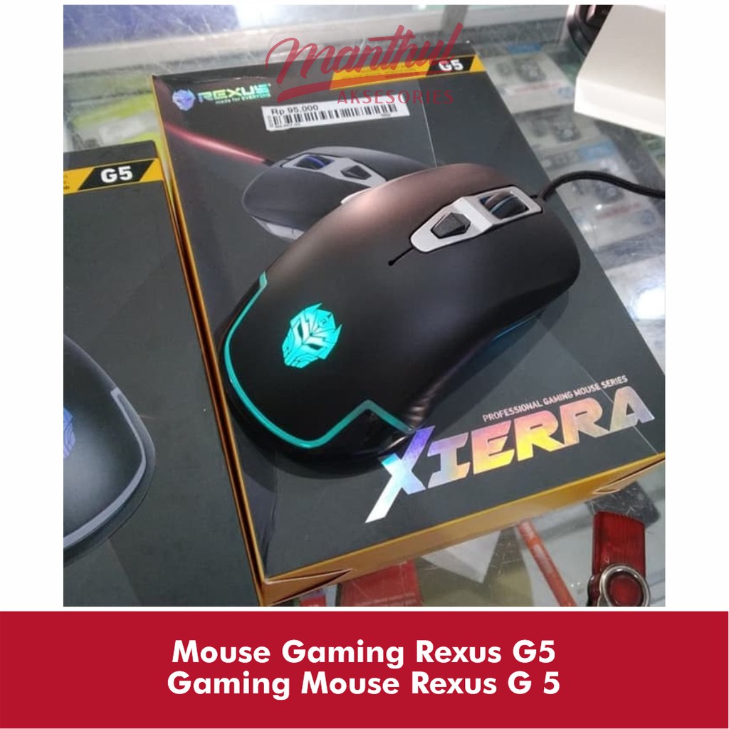 Mouse Gaming Rexus G5 Gaming Mouse Rexus G 5