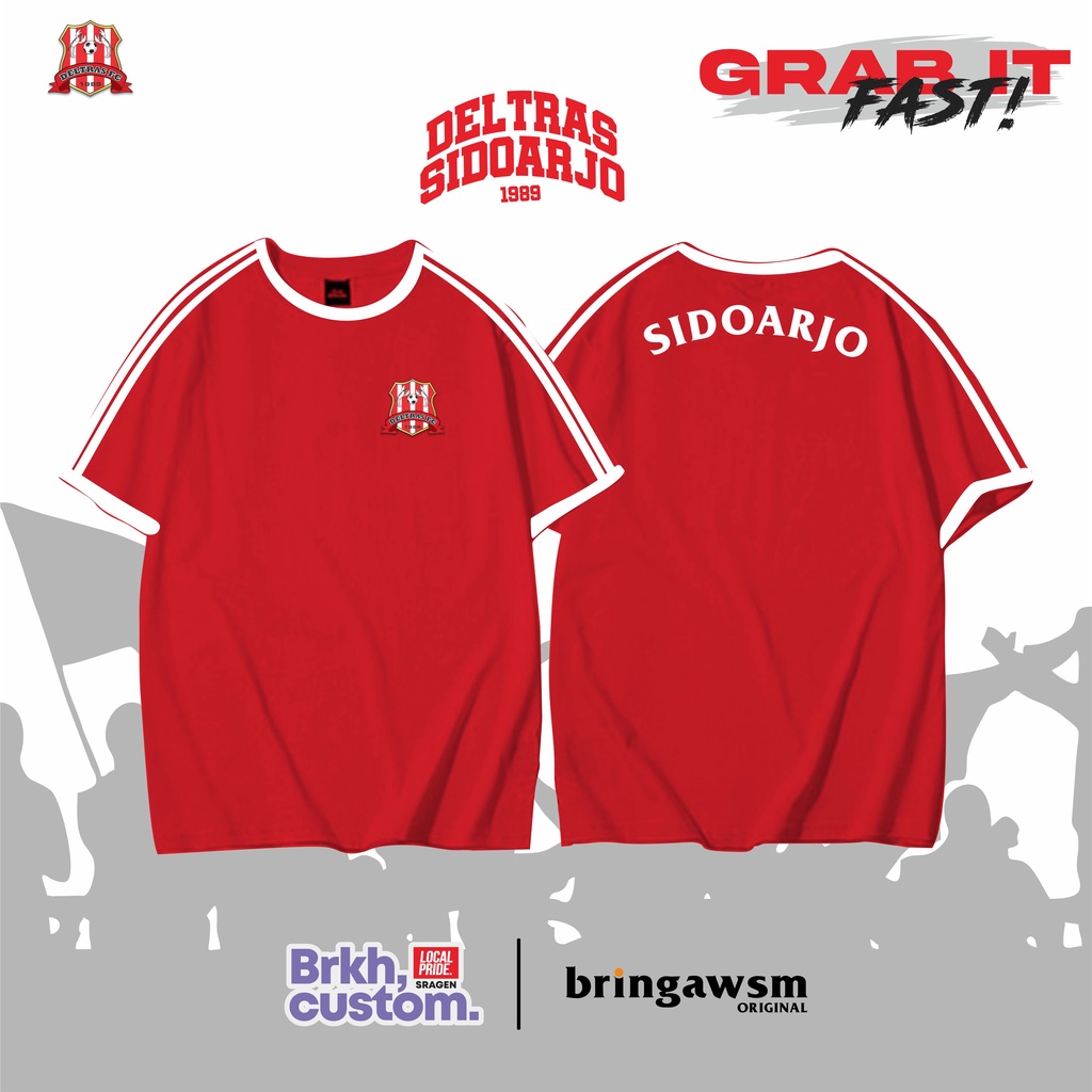 D6 KAOS DELTRAS SIDOARJO DELTAMANIA FOOTBALL FANS KAOS CASUAL KAOS SUPORTER KAOS BOLA KAOS DISTRO KAOS AWAYDAYS BRKHCUST6M