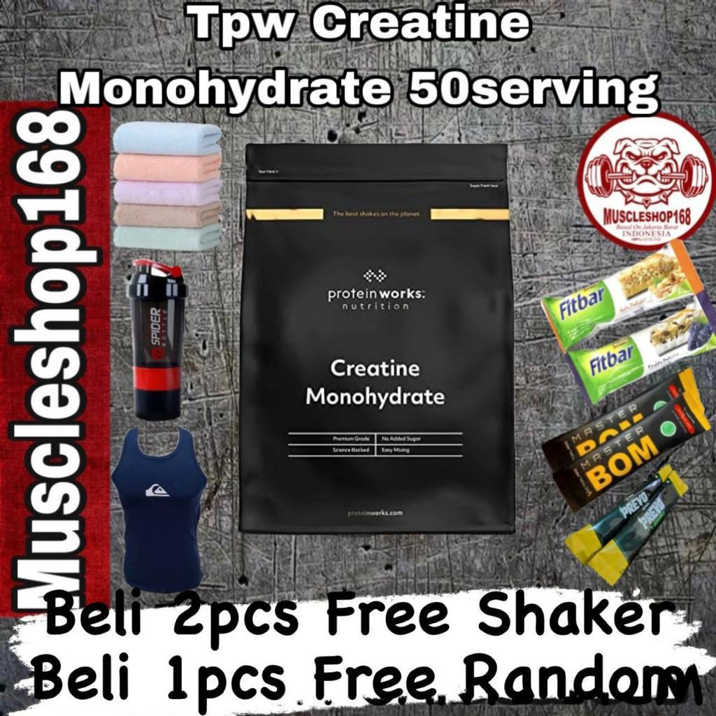 The Protein Works TPW Creatine Monohydrate 250 Gr Creatine powder BPOM