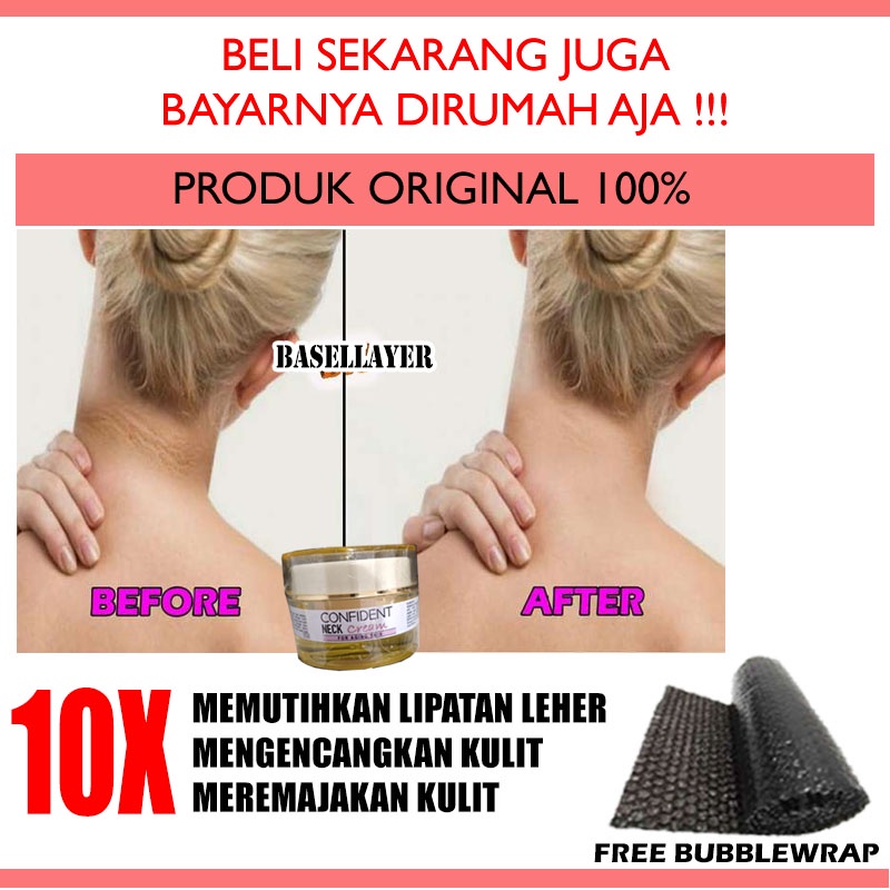 Pemutih Leher - Cream Leher - Pemutih Badan - Krim Leher - Cream Leher Hitam - Neck Cream - Pencerah