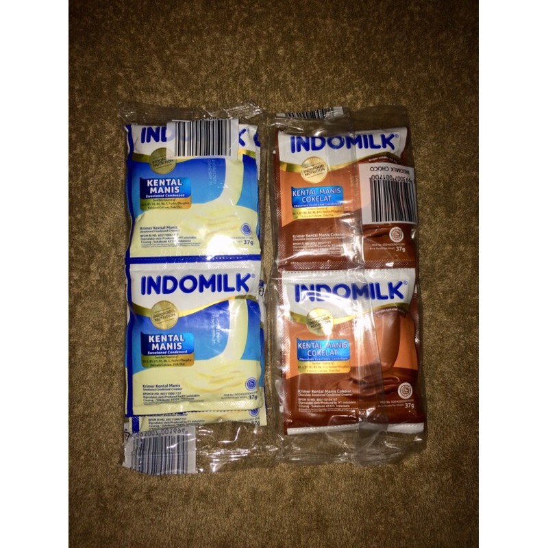 

Indomilk Kental Manis 1 Renceng Isi 6 Sachet