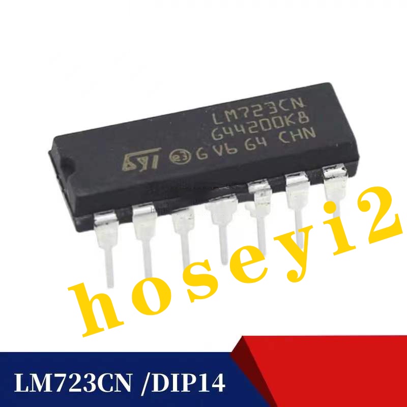 10pcs IC LM723CN DIP14 LM723 DIP-14 MC1723CP DIP