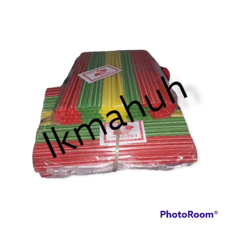 Sedotan Es/Sedotan Plastik/Sedotan Liris Putih/Sedotan Warna