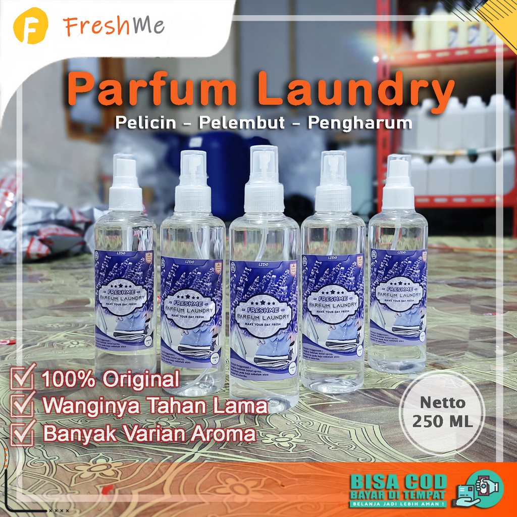 Pengharum Laundry Aroma Lavender Lido Sprey Siap Pakai Murah Wangi Tahan Lama