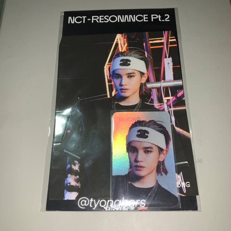 Holo Standee Set Resonance Pt. 2 Taeyong Lenticular NCT 2020 127 PC Photocard