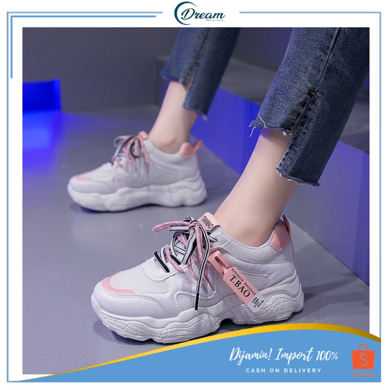  DOS 8210 Fashion Sneakers Korea Sepatu  Wanita  Import  