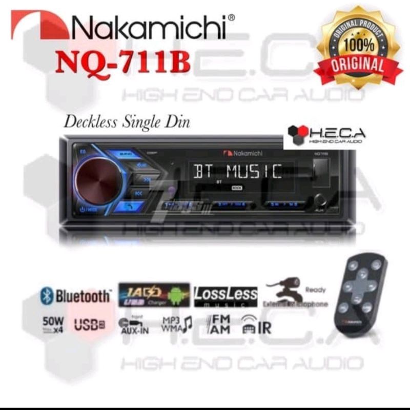 Nakamichi NQ711B + Speaker Woofer 5 Inch